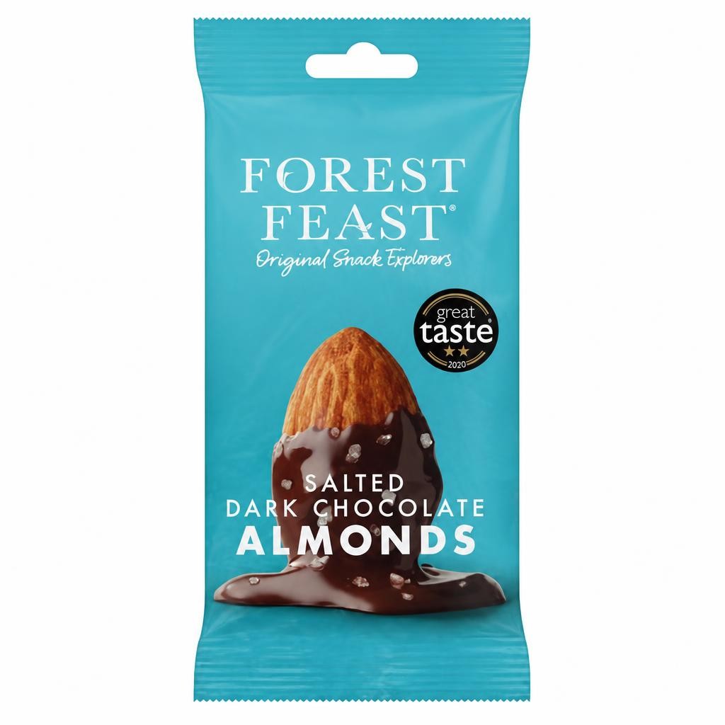 Forest Feast Salted Dark Chocolate Almonds