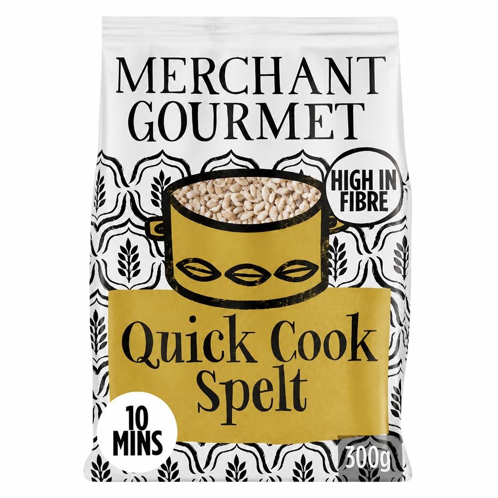 Merchant Gourmet Dried Spelt Quick Cook