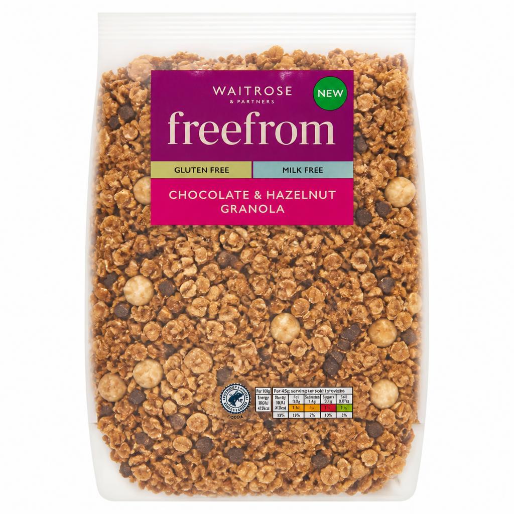 Waitrose Free From Chocolate & Hazelnut Granola