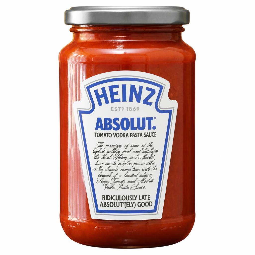 Heinz Tomato Vodka Pasta Sauce