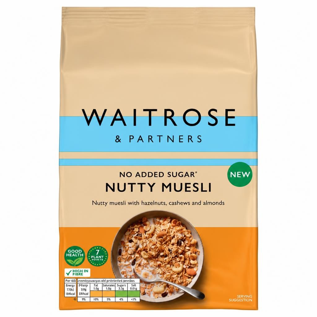 Waitrose Nutty Muesli Cereal