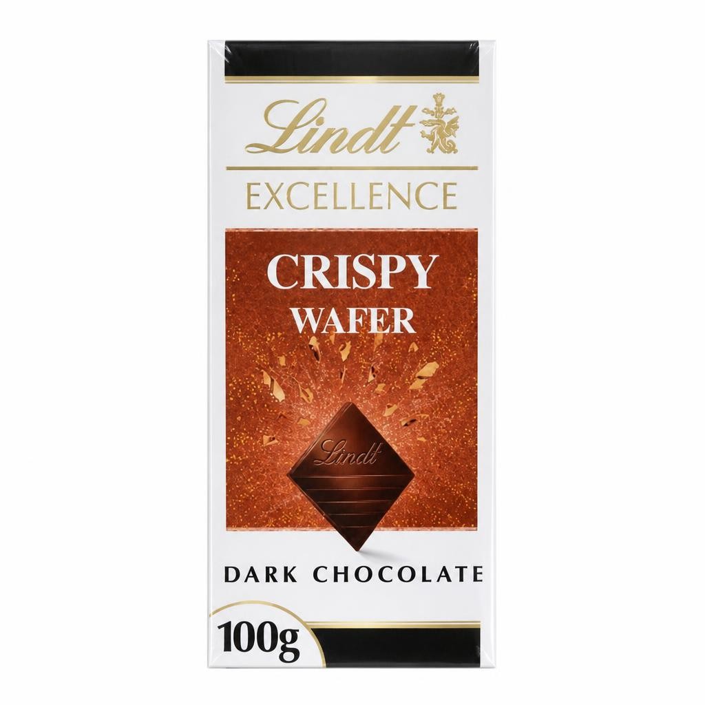 Lindt Excellence Dark Chocolate Crispy Wafer Bar