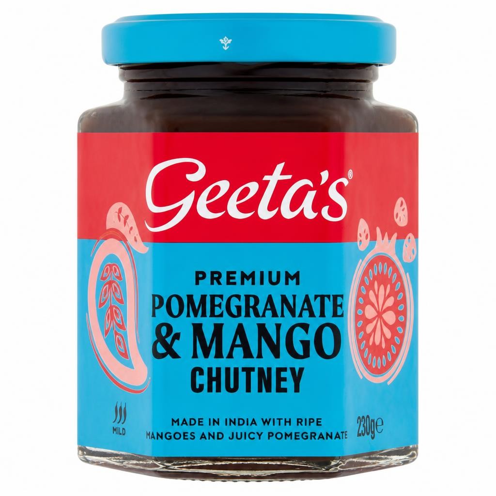 Geeta's Pomegranate & Mango Chutney