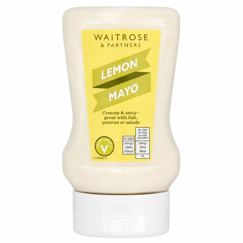 Waitrose Squeezy Lemon Mayonnaise