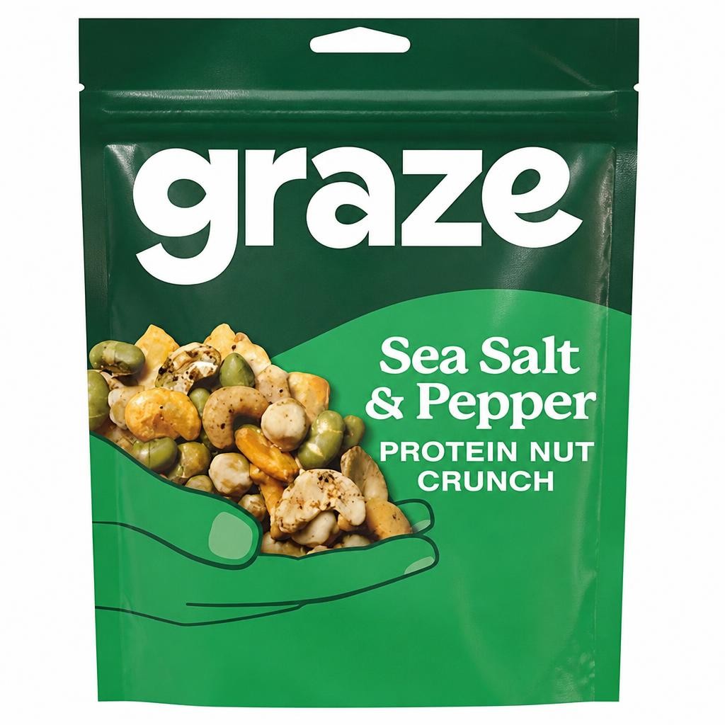 Graze Sea Salt & Pepper Protein Power
