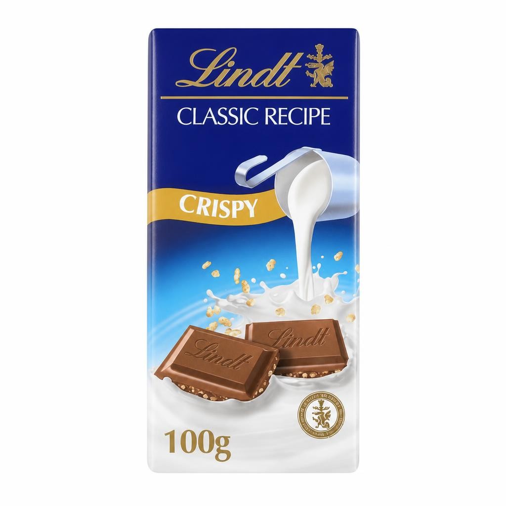 Lindt Classic Recipe Crispy Chocolate