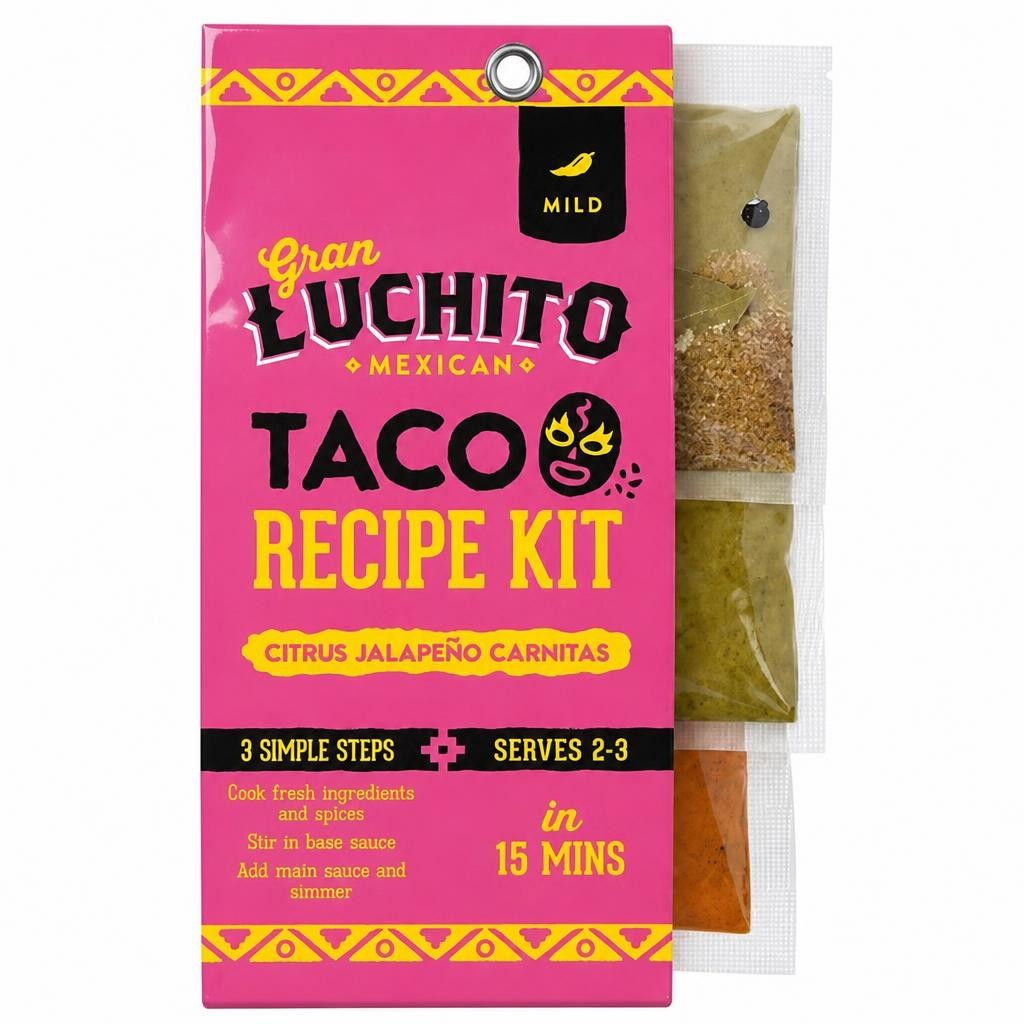 Gran Luchito Carnitas Taco Recipe Kit