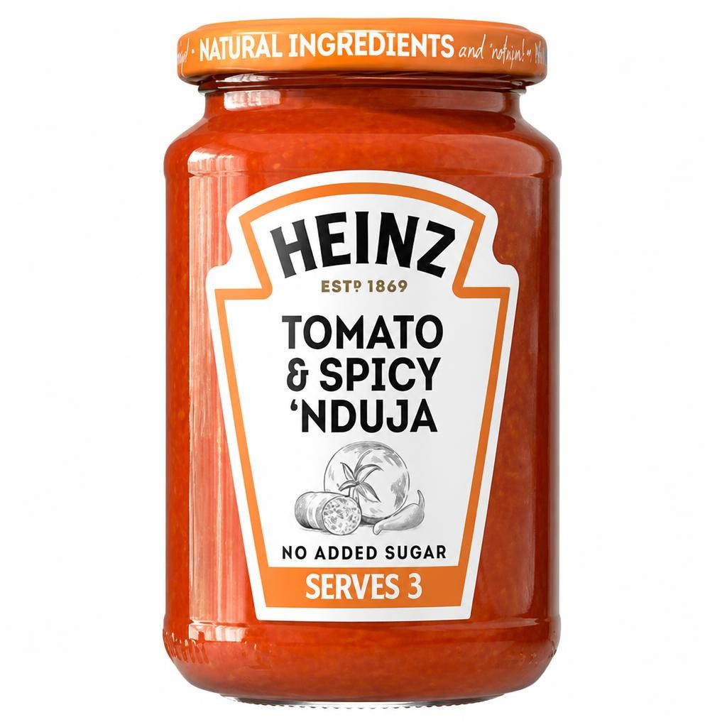 Heinz Tomato and Nduja Pasta Sauce