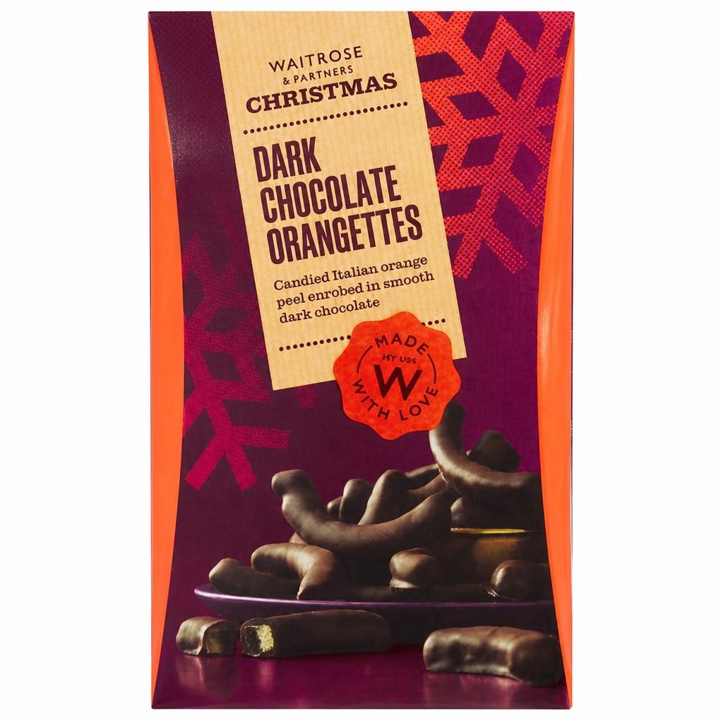 Waitrose Christmas Dark Chocolate Orangettes