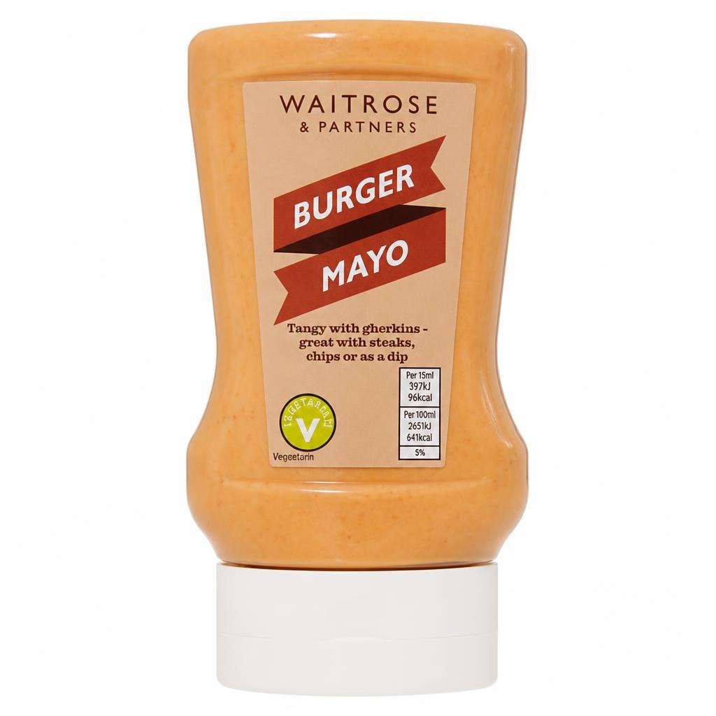 Waitrose Squeezy Burger Mayonnaise