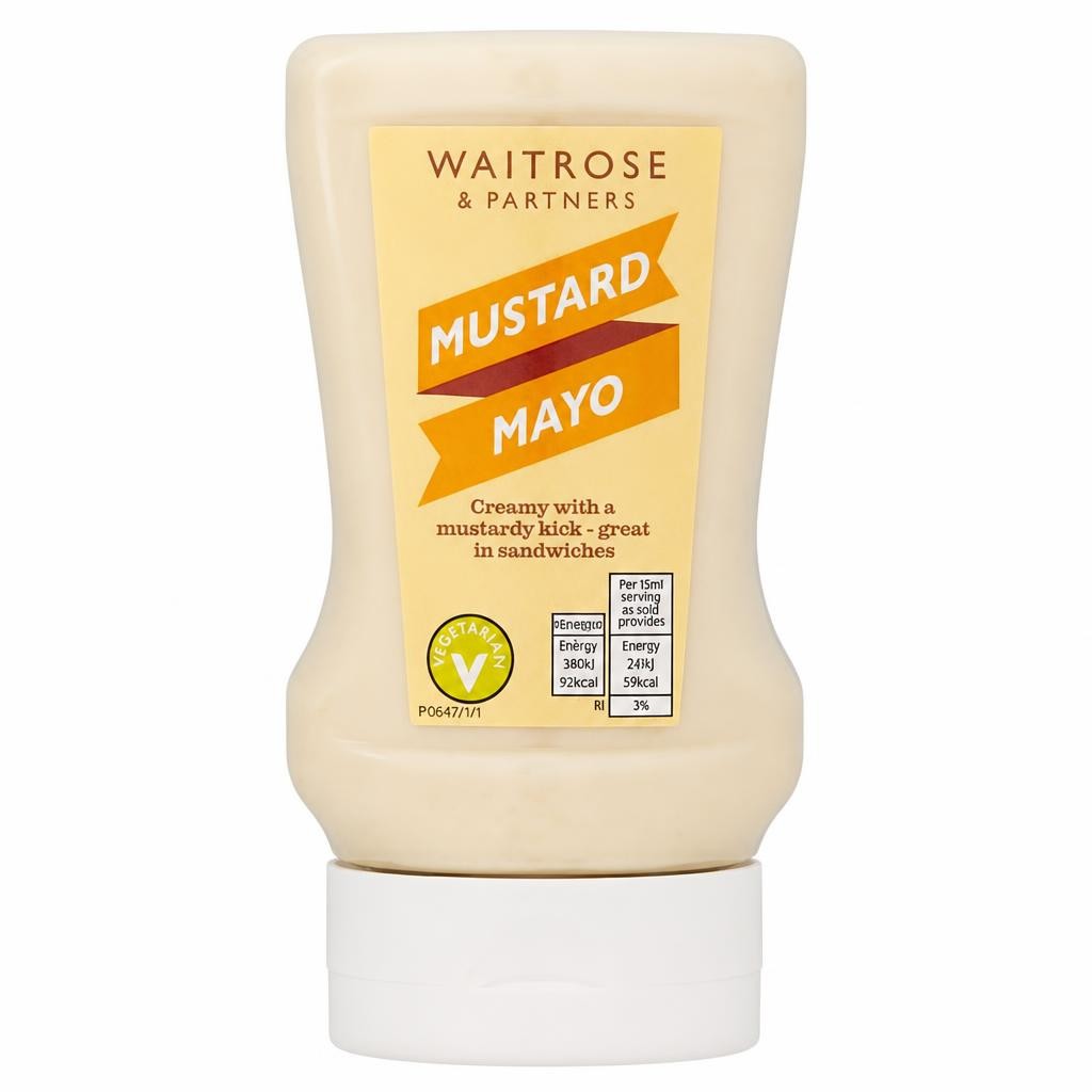 Waitrose Squeezy Mustard Mayonnaise