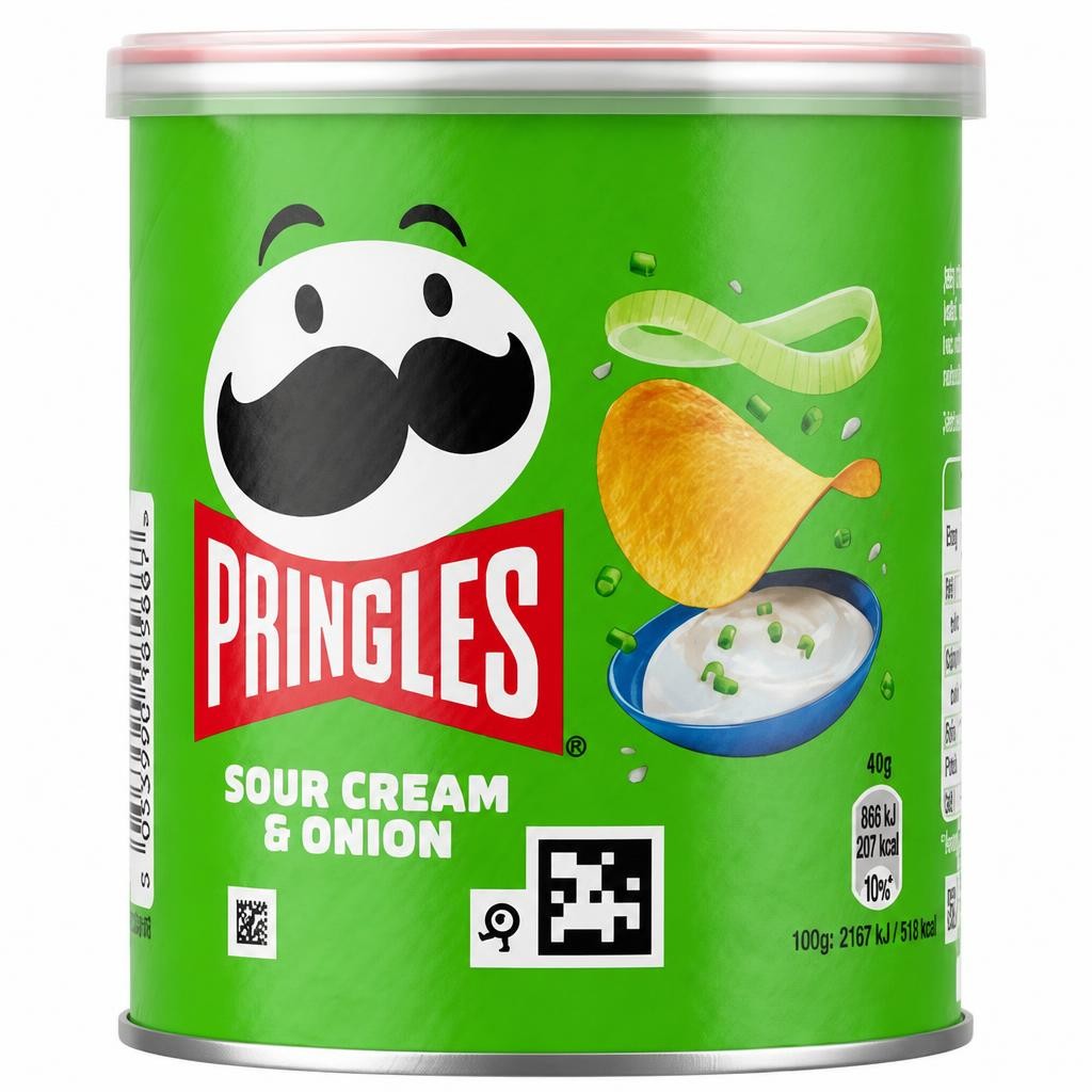 Pringles Sour Cream & Onion Sharing Crisps