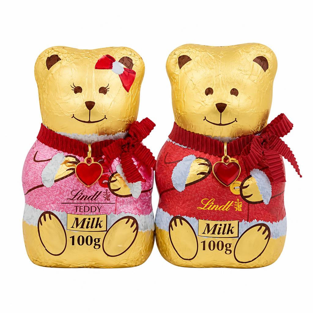 Lindt Teddy Christmas Milk Chocolate 100g