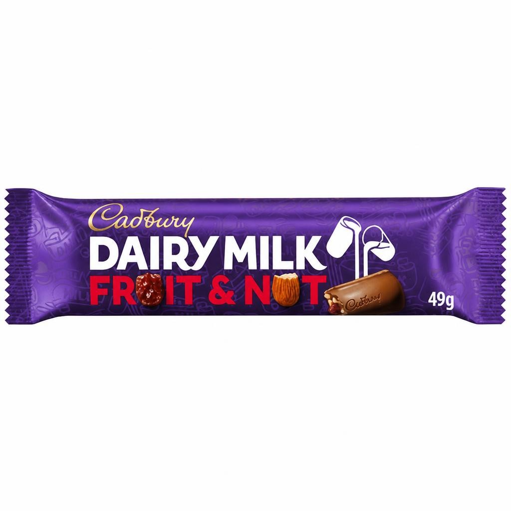 Cadbury Dairy Milk Fruit & Nut Chocolate Bar Single