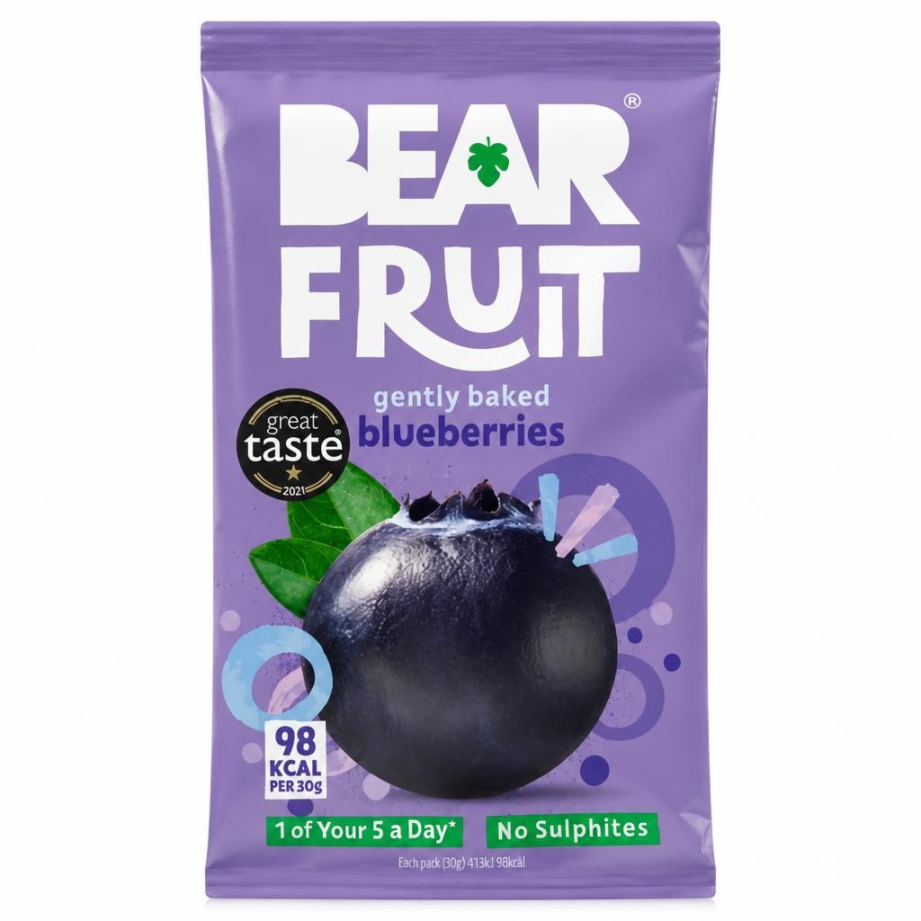BEAR Gently Baked Blueberries