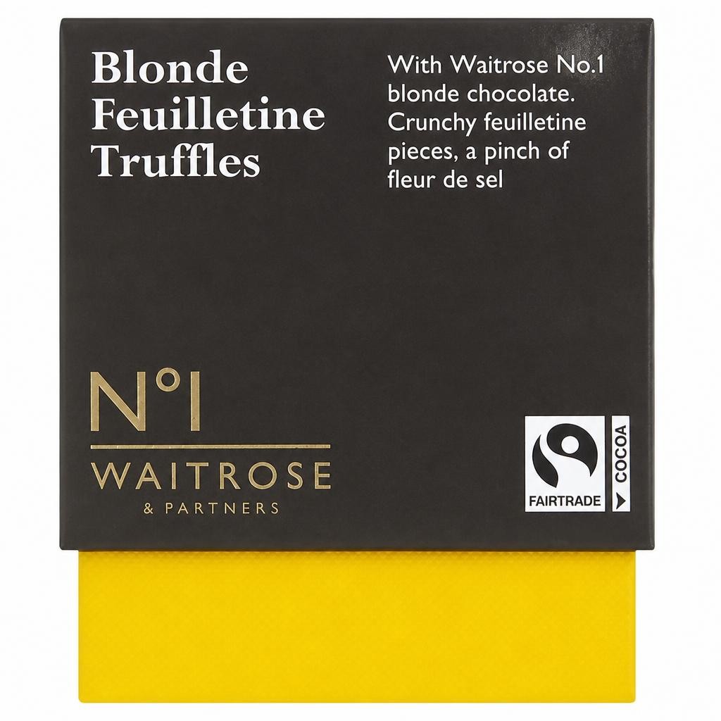 No.1 Fairtrade Blonde Feuilletine Truffles