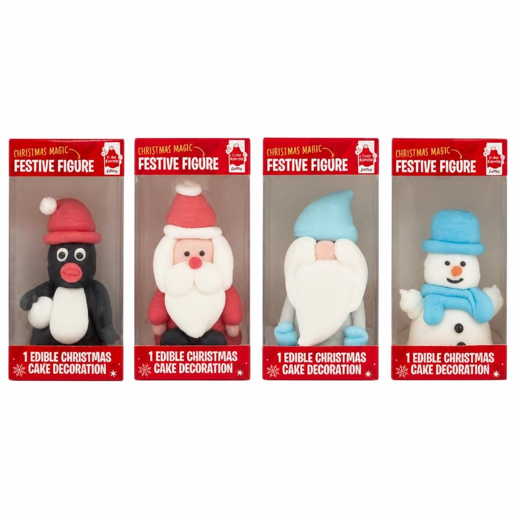 Cake Décor Xmas 3D Figure (Single)