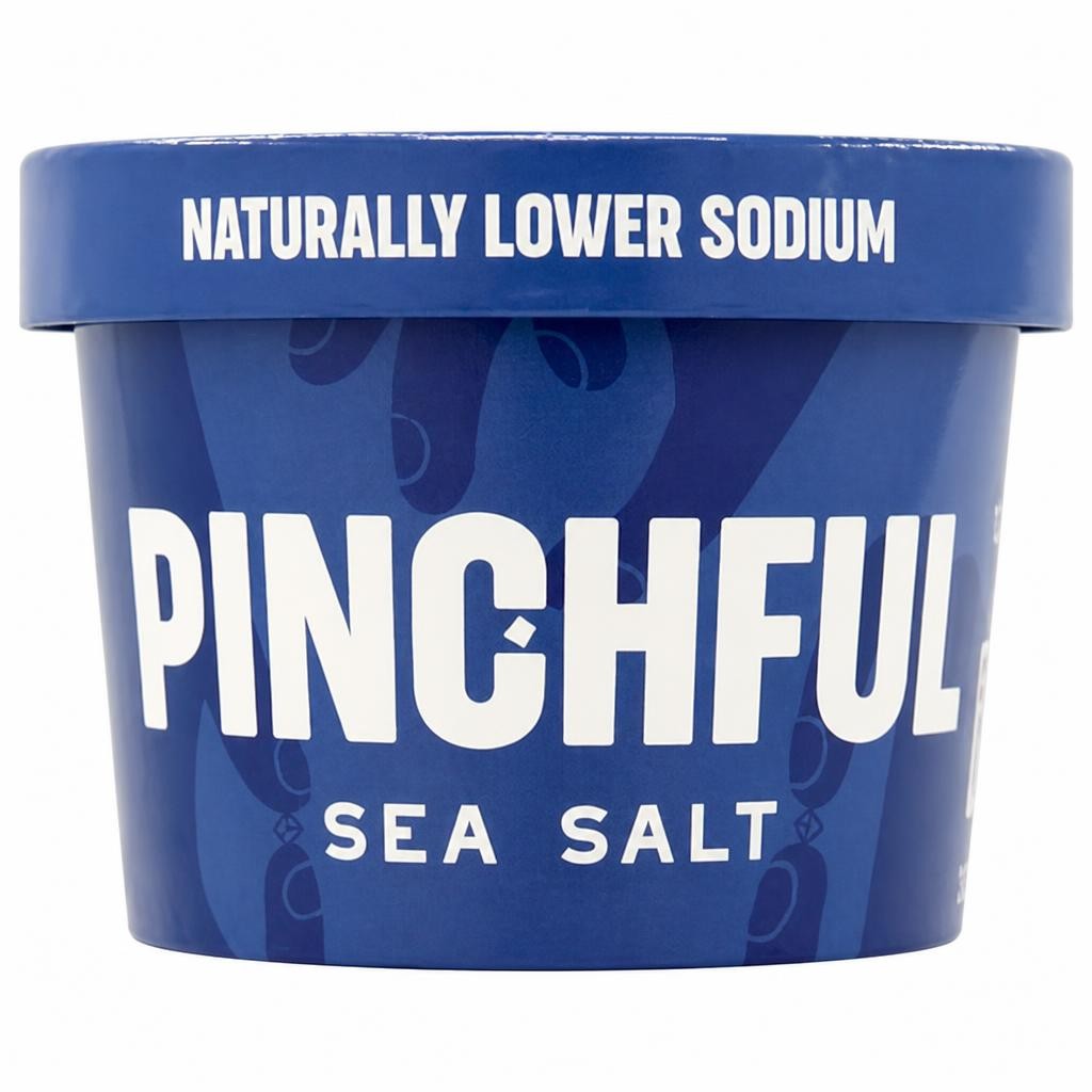Pinchful Naturally Lower Sodium Sea Salt