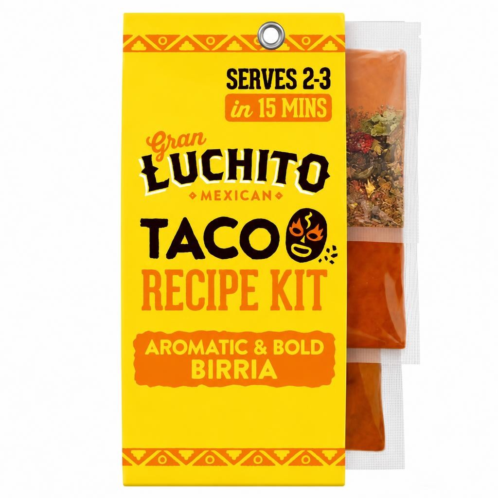 Gran Luchito Mexican Birria Taco Recipe Kit