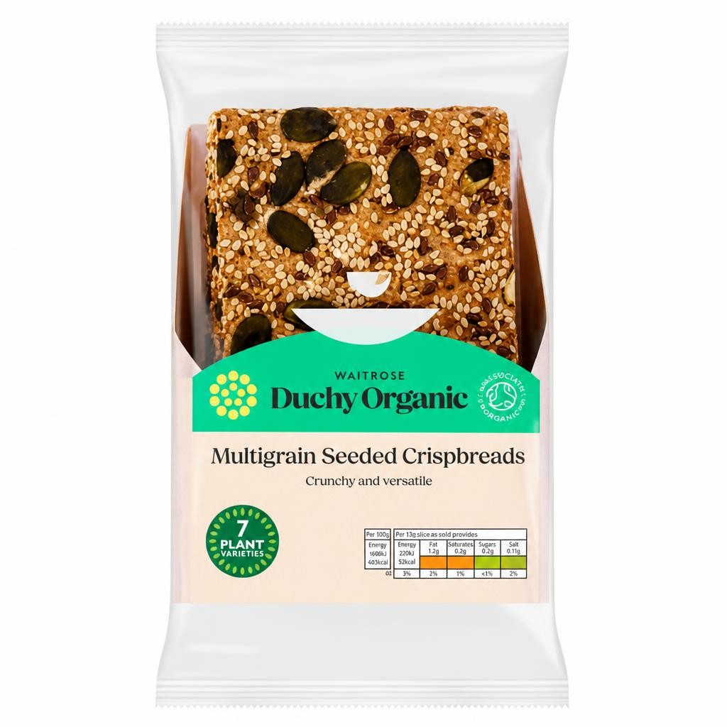 Duchy Organic Multigrain Seeded Crispbread
