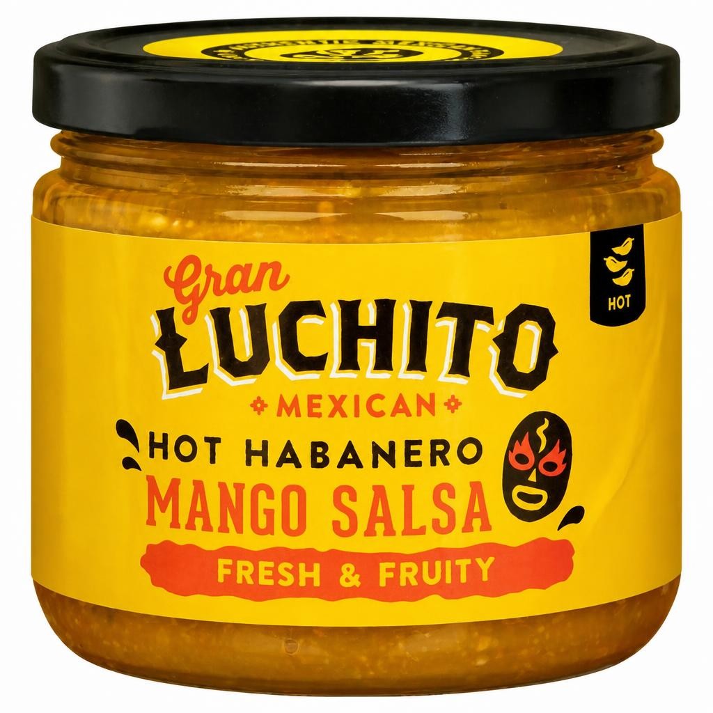 Gran Luchito Hot Habanero Mango Salsa