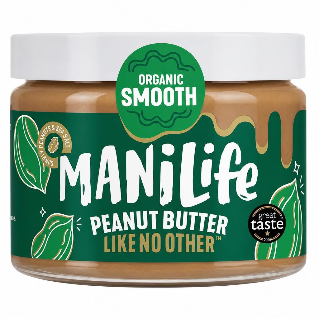 ManiLife Organic Smooth Peanut Butter