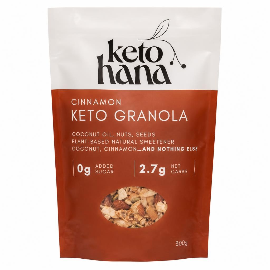 Keto Hana Cinnamon Keto Granola