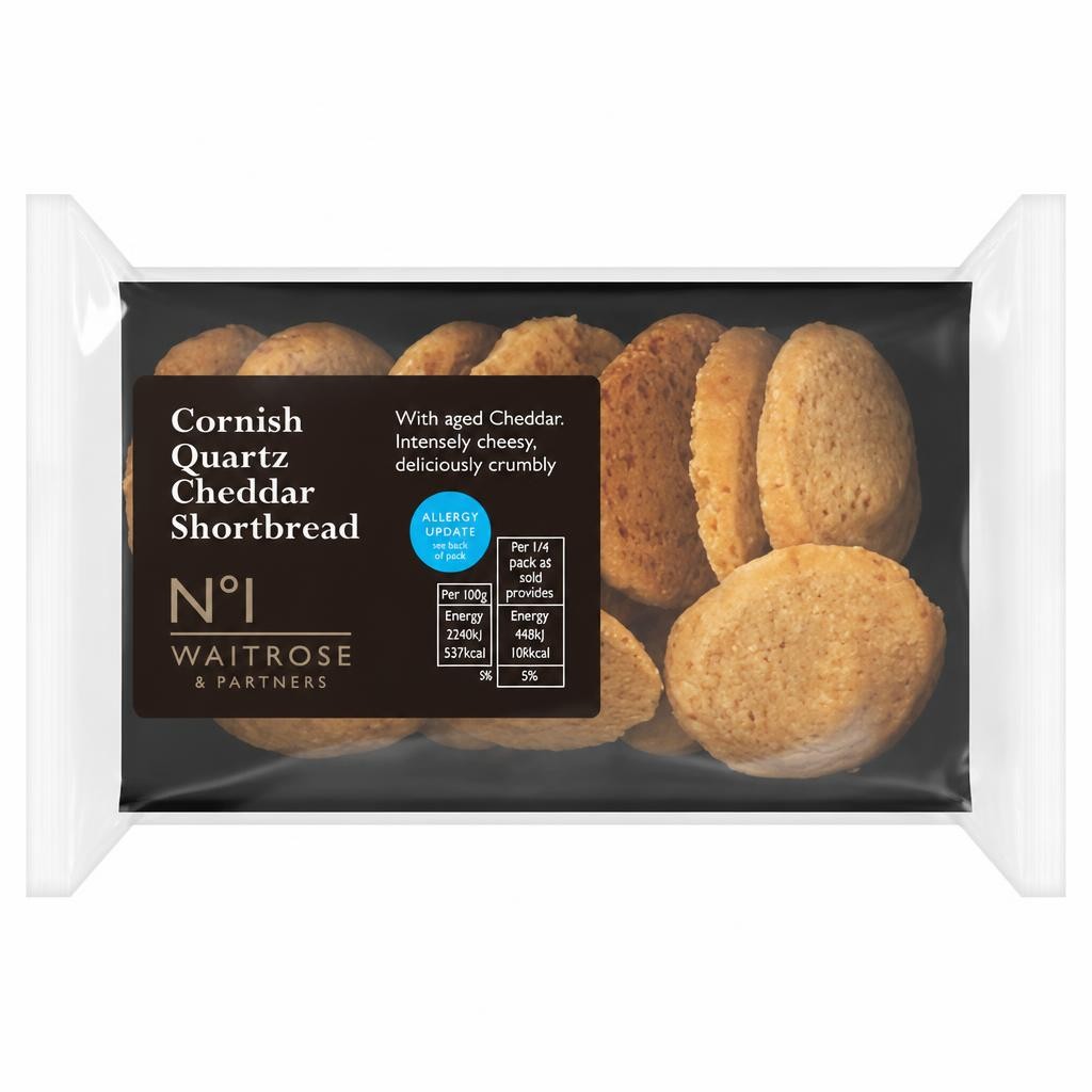 No.1 Cornish Quartz Cheddar Shortbread