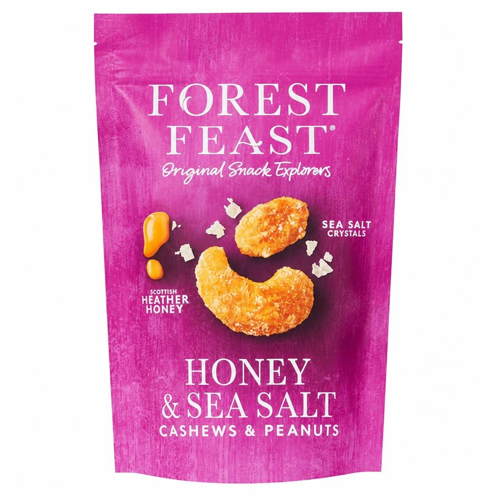 Forest Feast Honey & Sea Salt Cashews & Peanuts