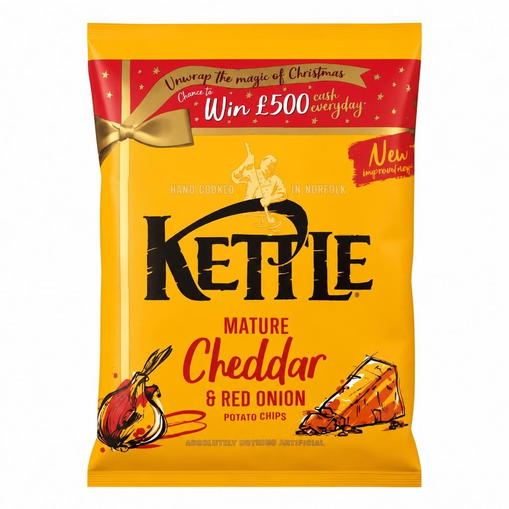 Kettle Chips Mature Cheddar & Red Onion