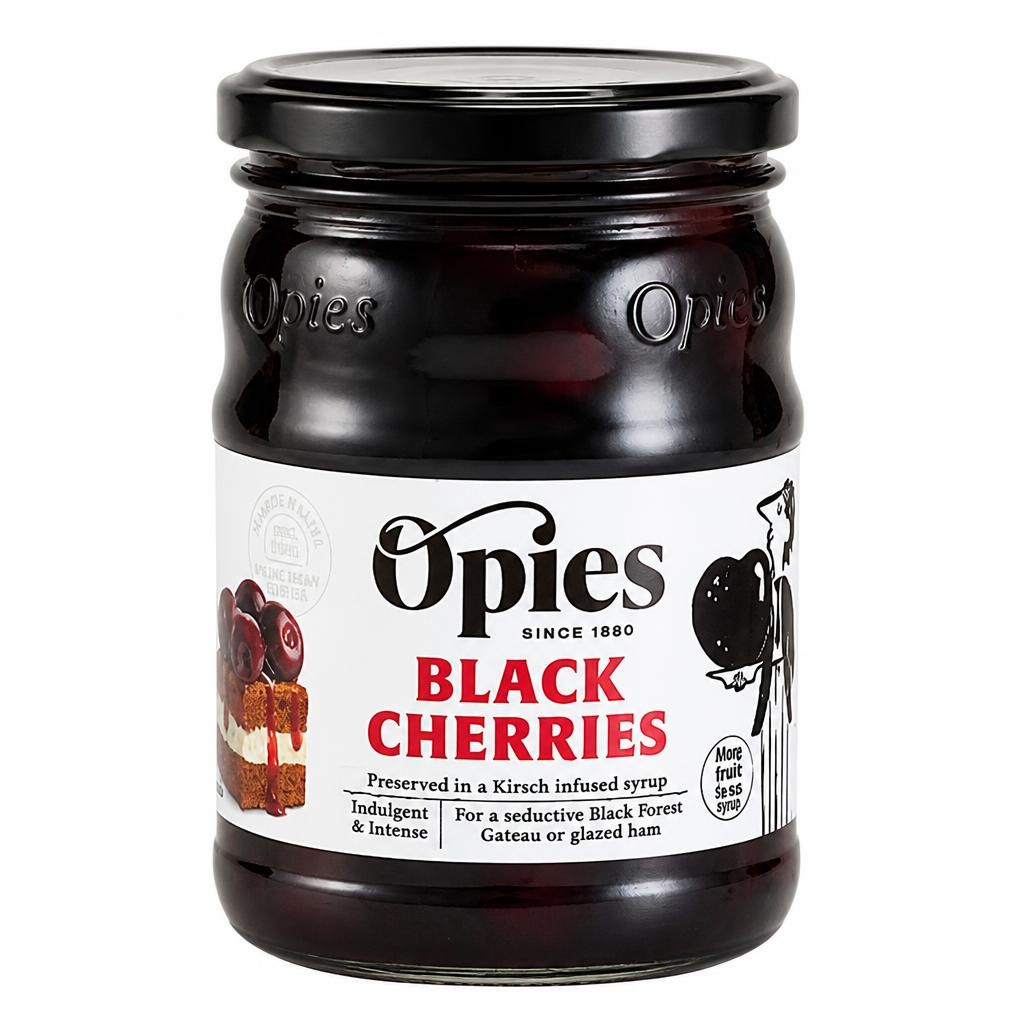 Opies Black Cherries with Kirsch