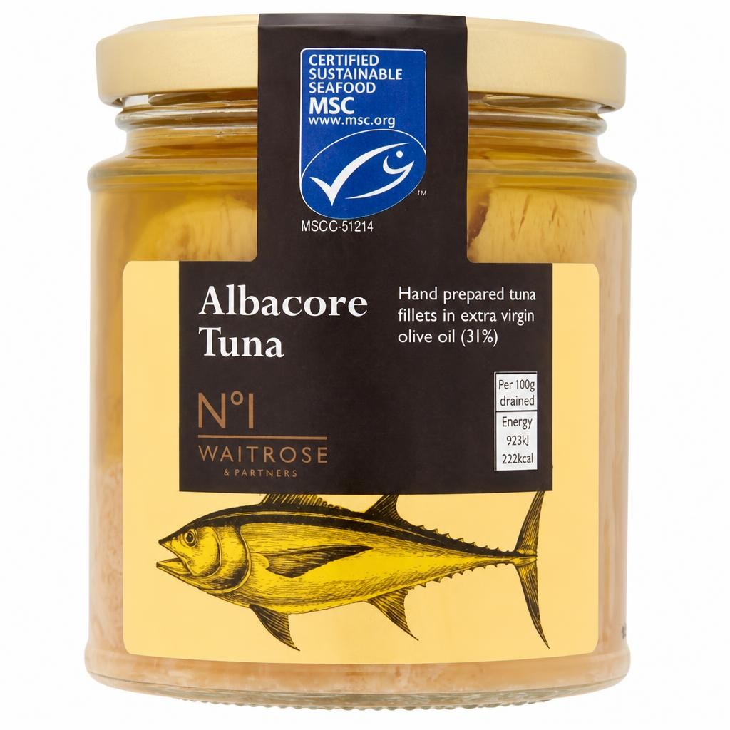 No.1 Albacore Tuna in Extra Virgin Olive Oil