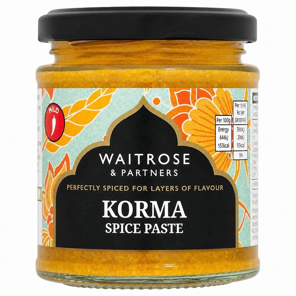 Waitrose Korma Spice Paste