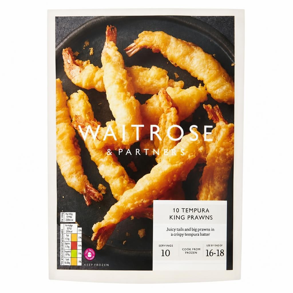Waitrose 10 Tempura King Prawns