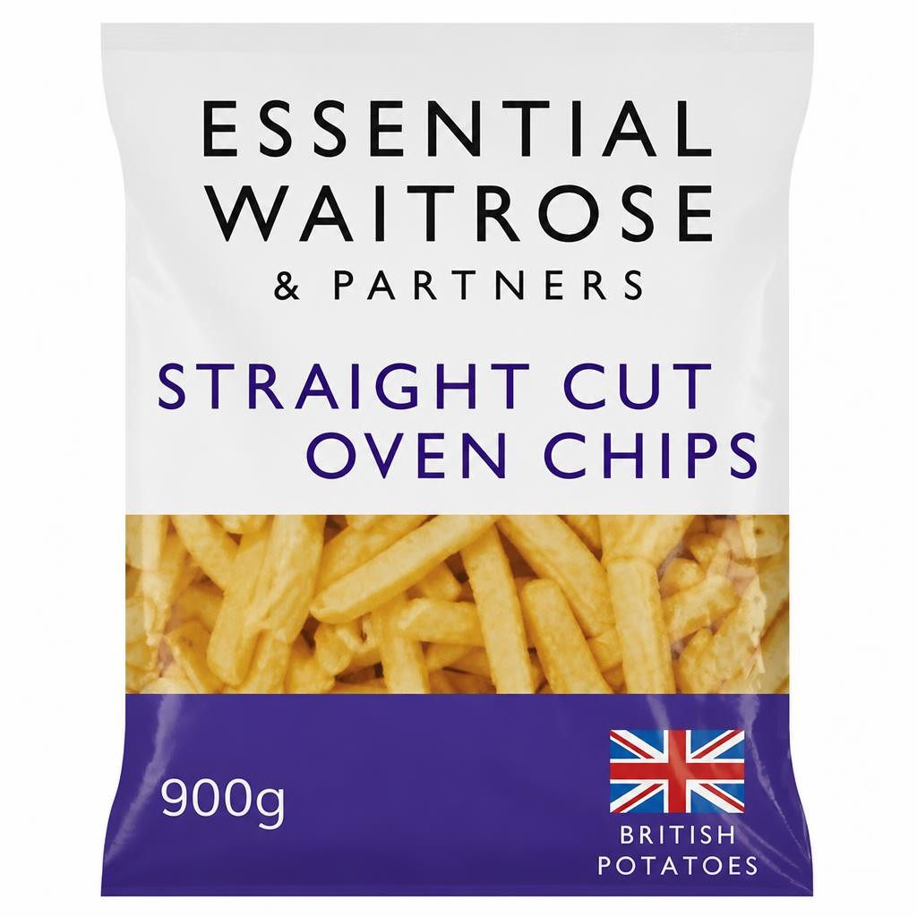 Essential Frozen Straight Cut Oven Chips