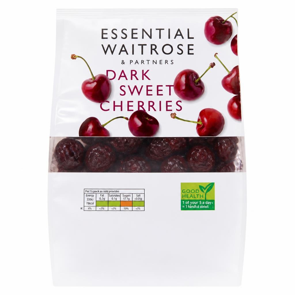 Essential Frozen Dark Sweet Pitted Cherries