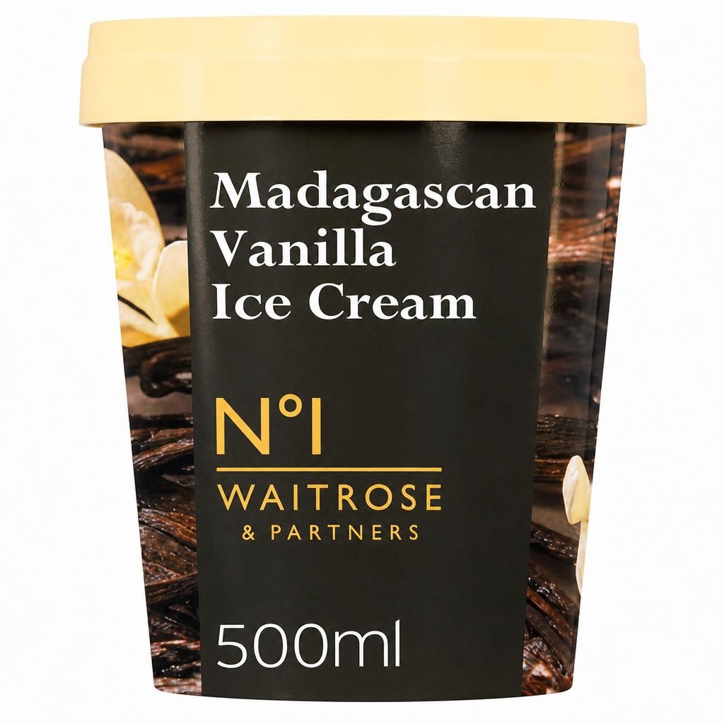 No.1 Madagascan Vanilla Ice Cream