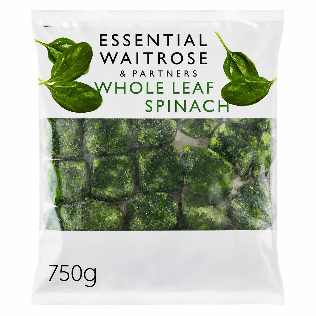 Essential Frozen Whole Leaf Spinach