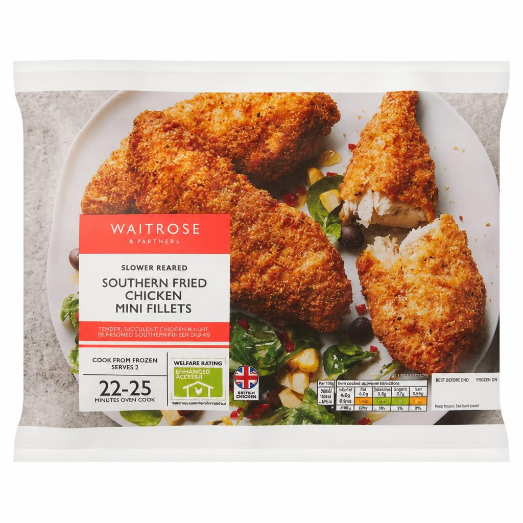 Waitrose Frozen Southern Fried Chicken Mini Fillets
