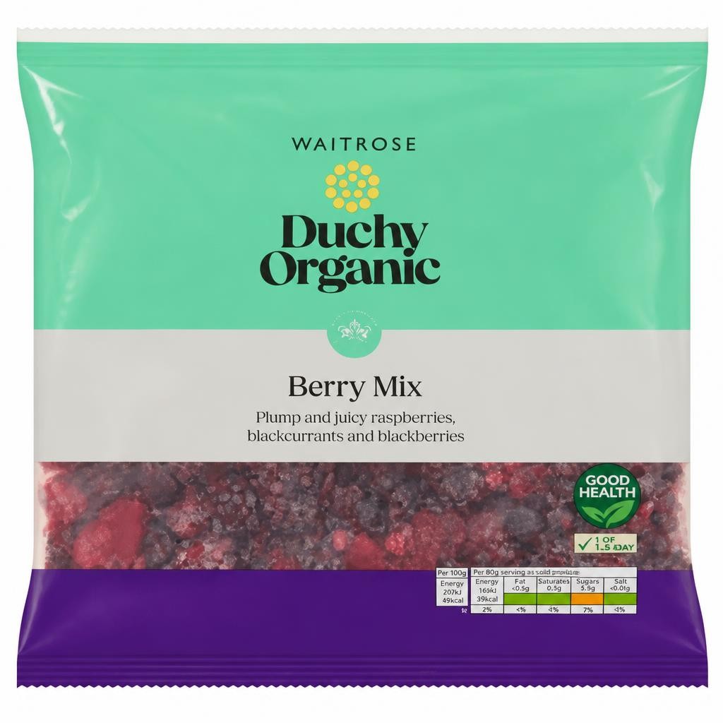 Duchy Organic Frozen Berry Mix