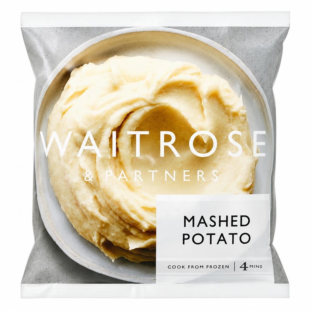 Waitrose Frozen Mashed Potato
