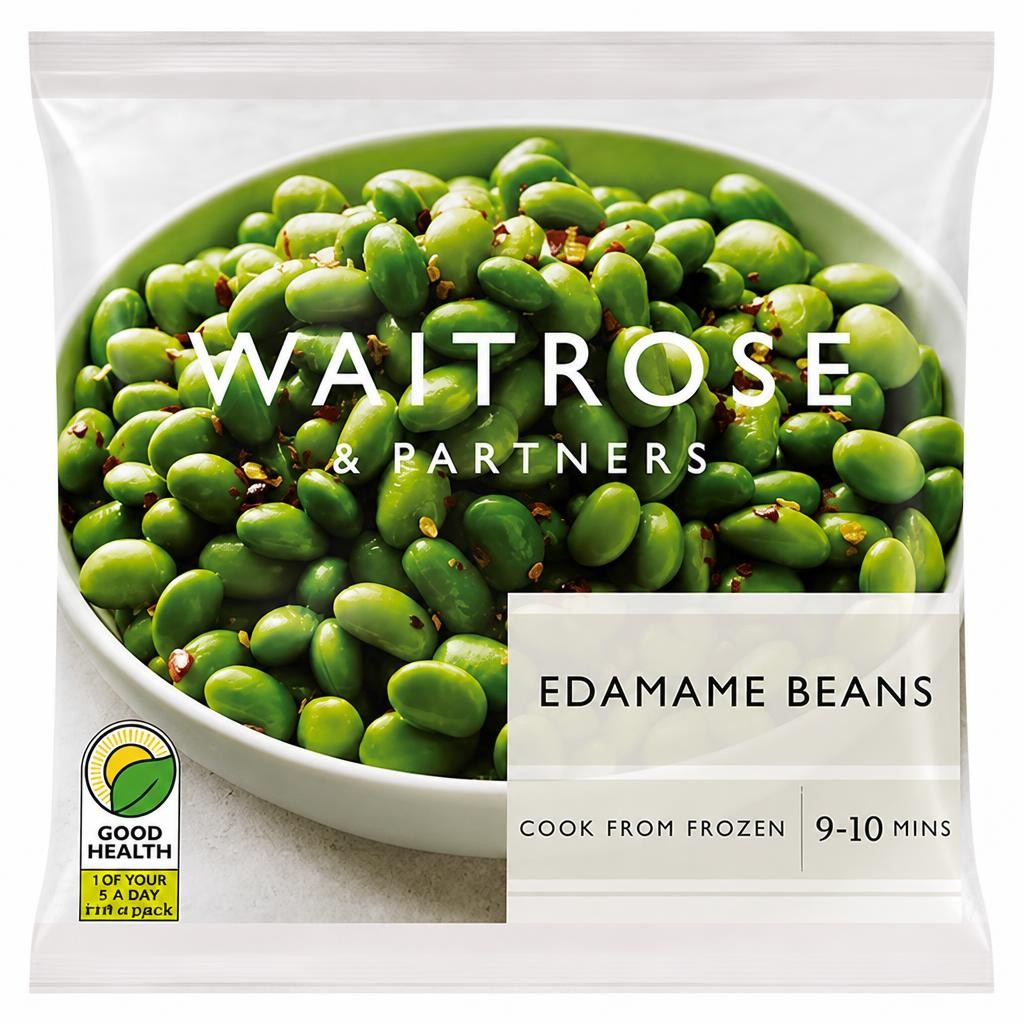 Waitrose Frozen Edamame Beans