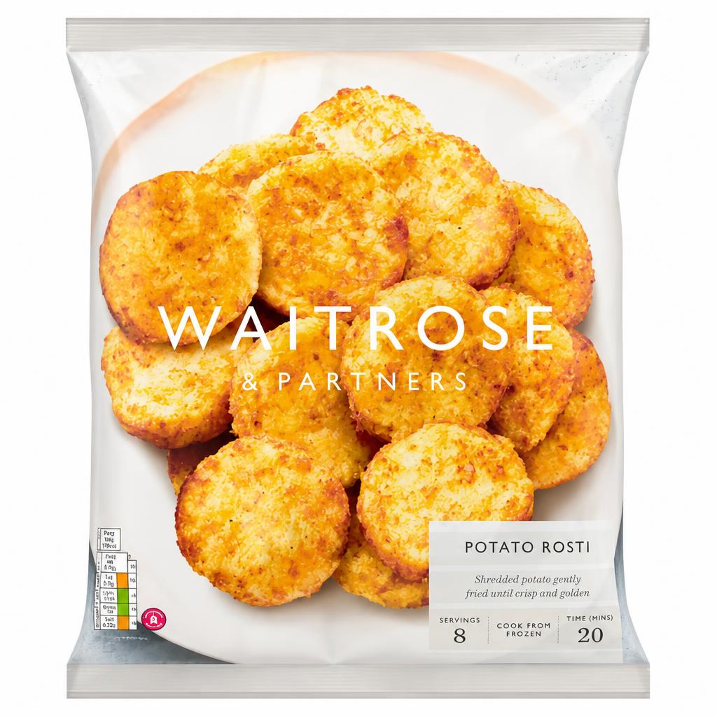 Waitrose Frozen Potato Rosti