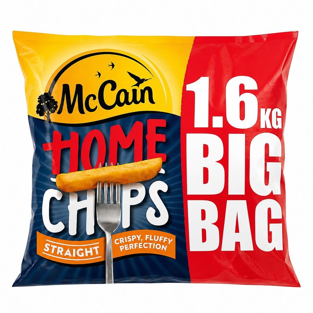 McCain Frozen Home Chips Straight Cut