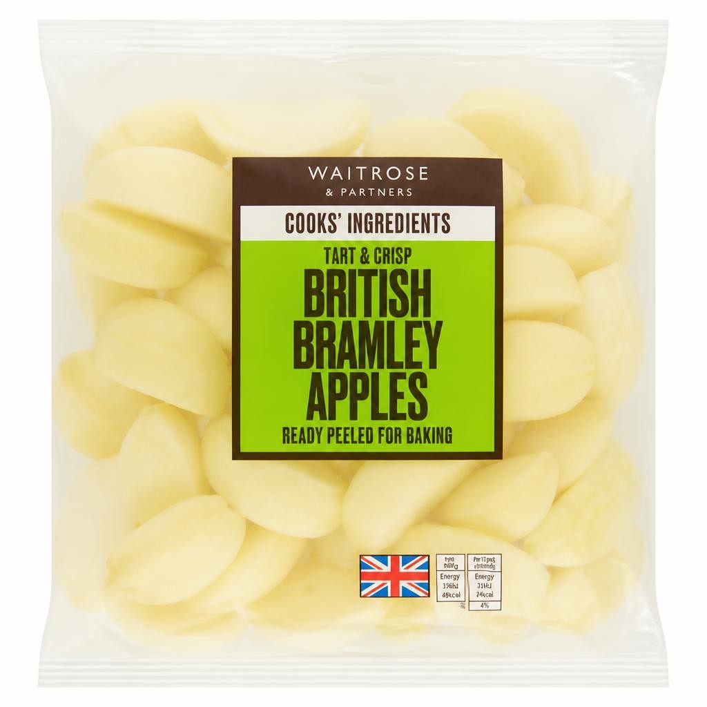Cooks' Ingredients Frozen Sliced British Bramley Apples
