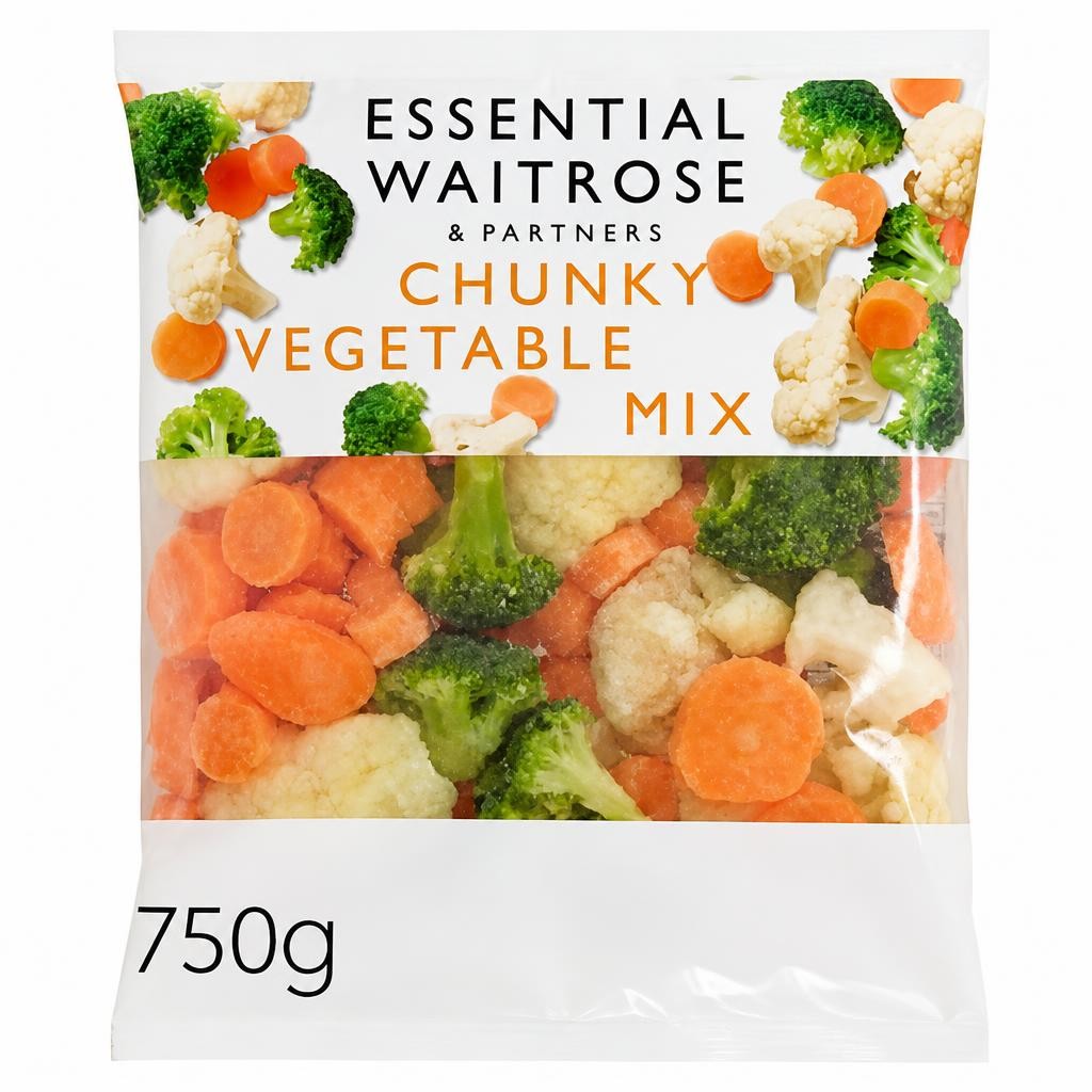 Essential Frozen British Chunky Vegetable Mix
