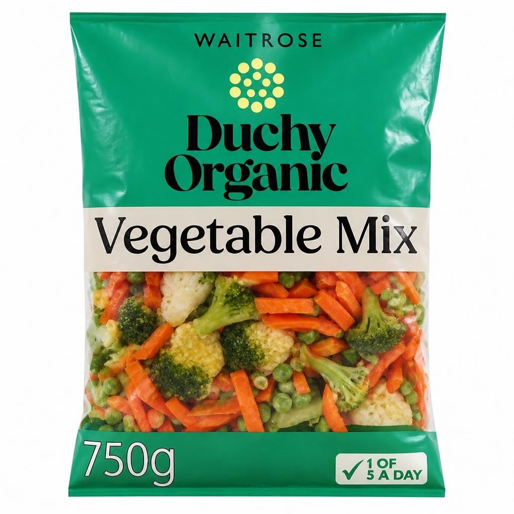 Duchy Organic Frozen Vegetable Mix