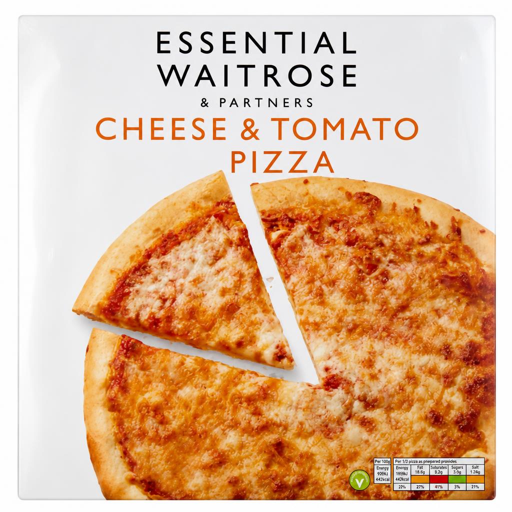 Essential Frozen Cheese & Tomato Pizza