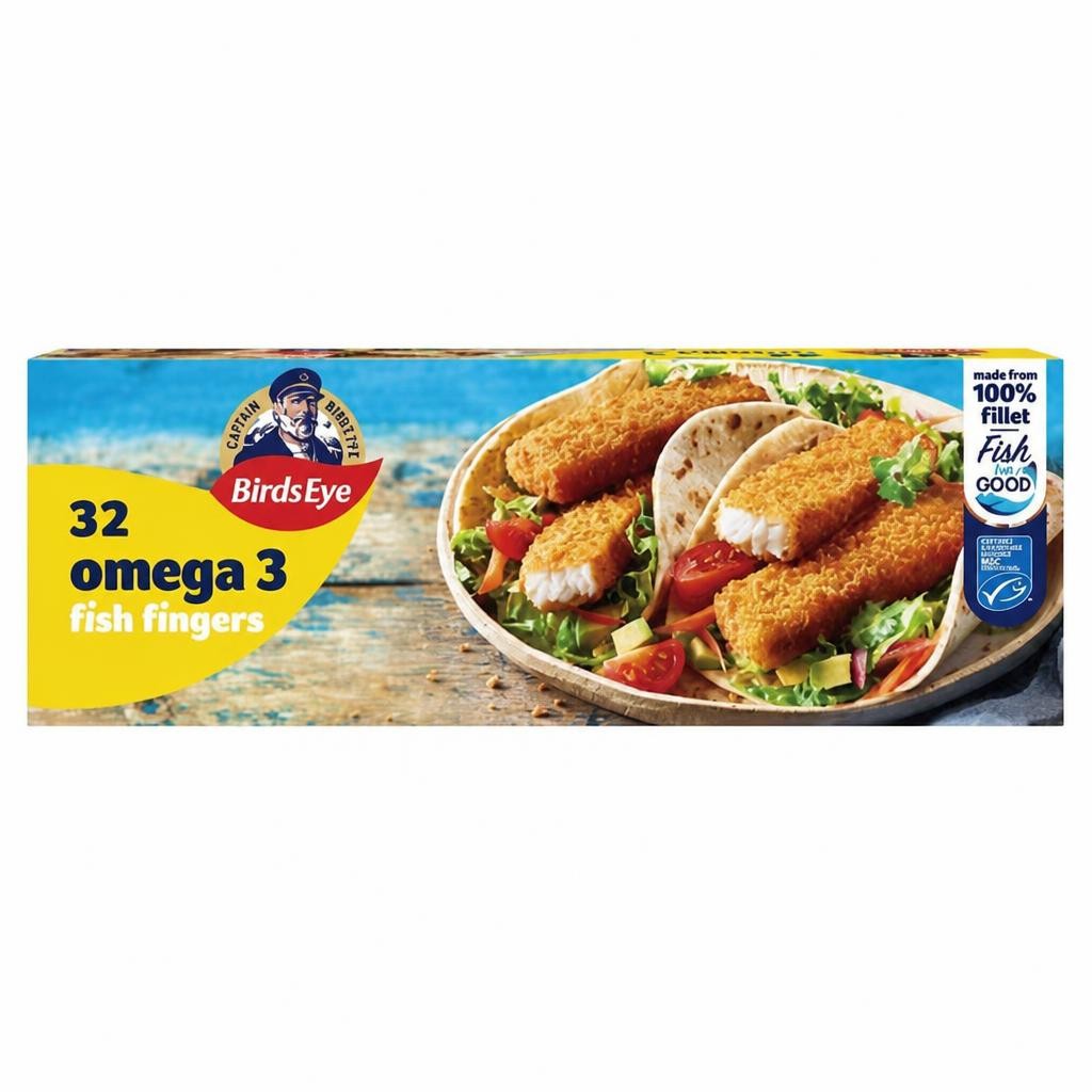 Birds Eye 32 Omega 3 Fish Fingers