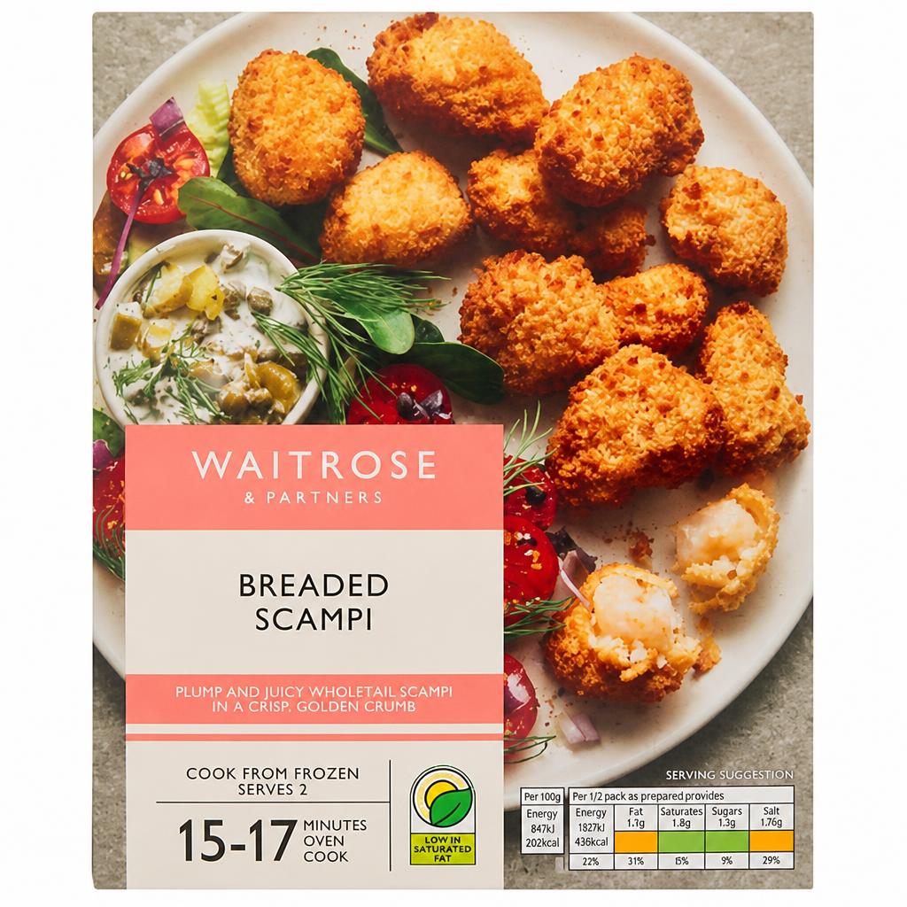 Frozen Breaded Scampi